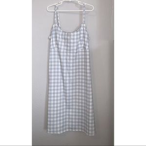 Brandy Melville plaid tie dress